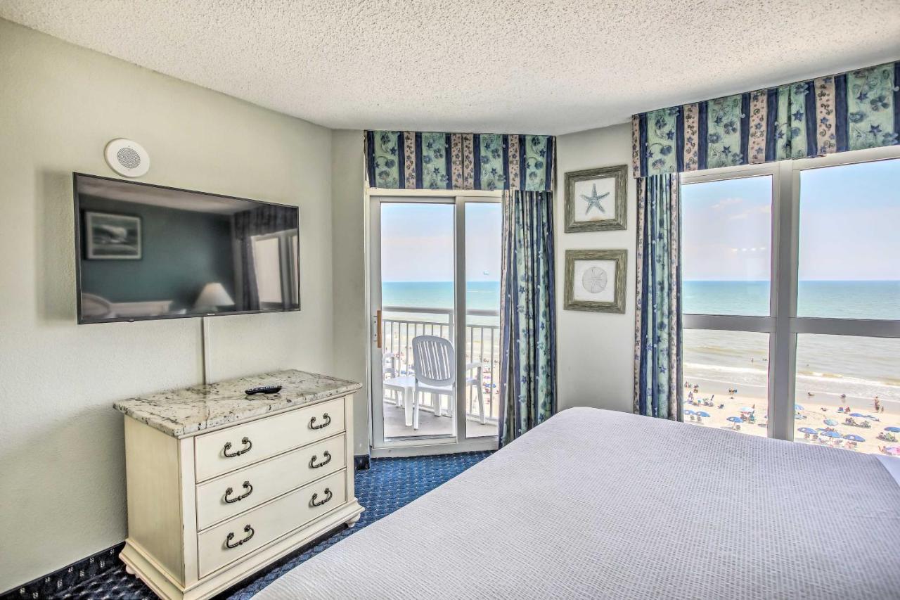 شقة Oceanfront North Myrtle Beach Gem Pools Access! المظهر الخارجي الصورة