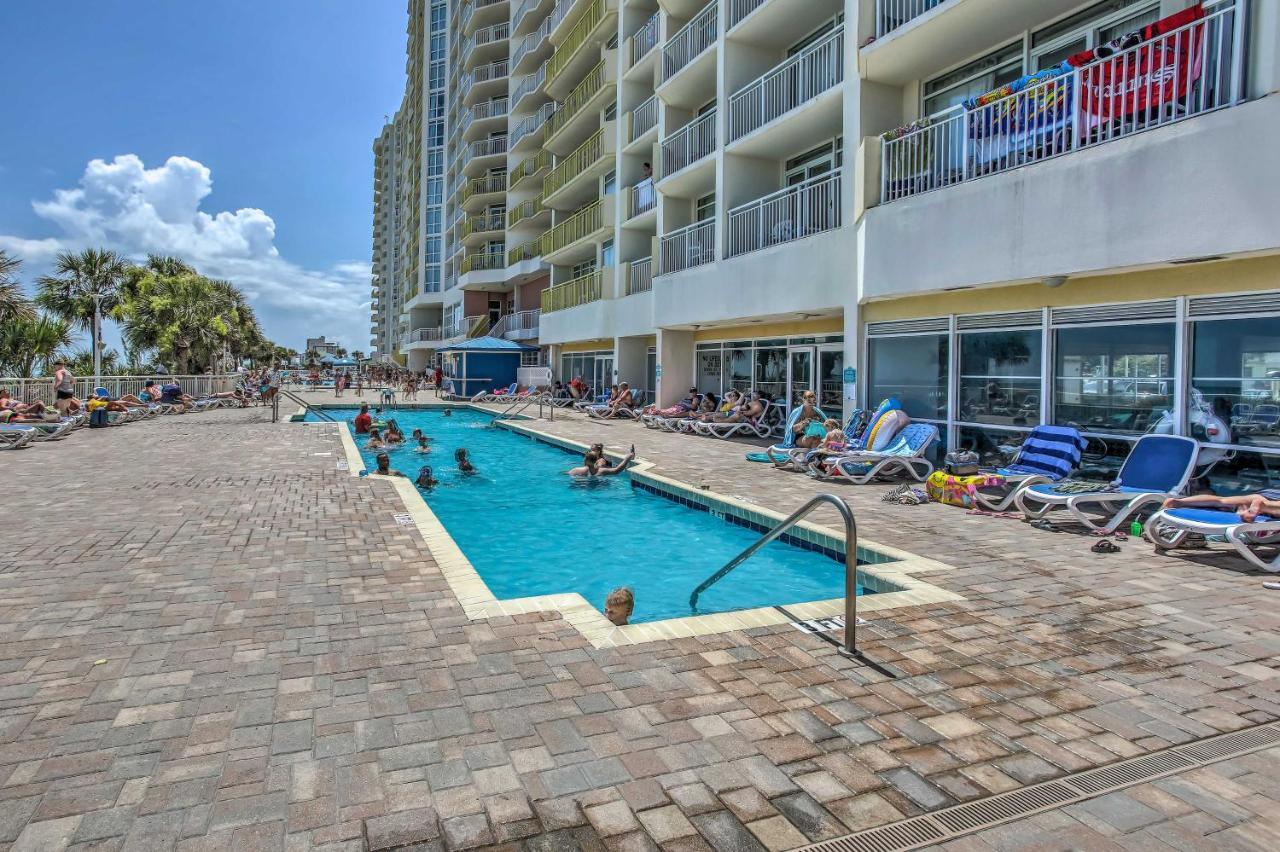 شقة Oceanfront North Myrtle Beach Gem Pools Access! المظهر الخارجي الصورة