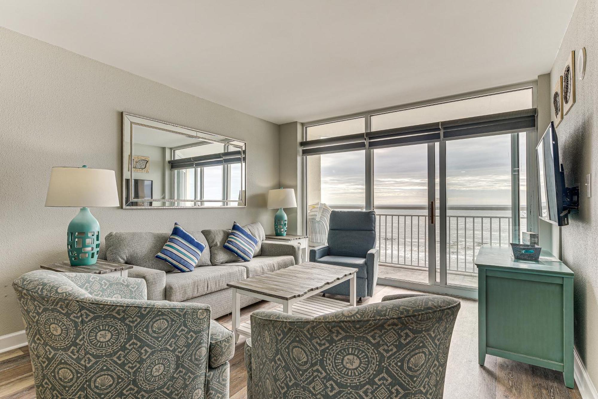 Oceanfront North Myrtle Beach Gem Pools Access! المظهر الخارجي الصورة